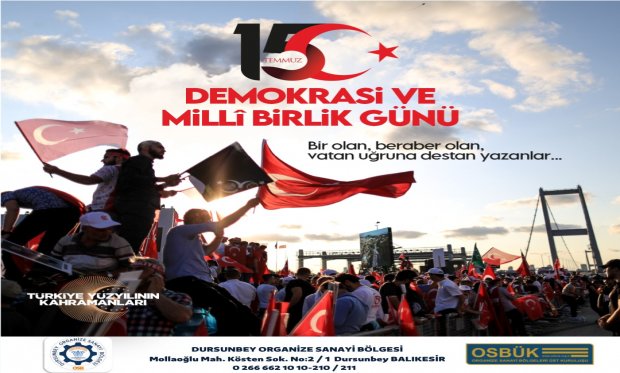 15 Temmuz Şehitlerini Anma, Demokrasi ve Milli Birlik Günü