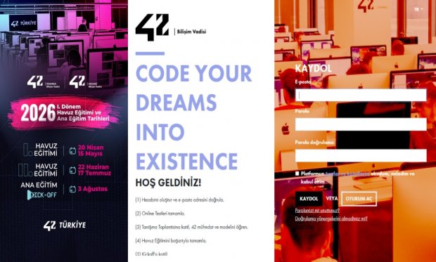 42 Türkiye 2026 Yılı Havuz Eğitimi ve Ana Eğitim Programı Başvurusu