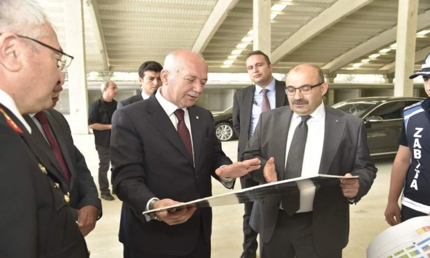 Sayın Valimiz İsmail USTAOĞLU; Dursunbey Organize Sanayi Bölgesinde
