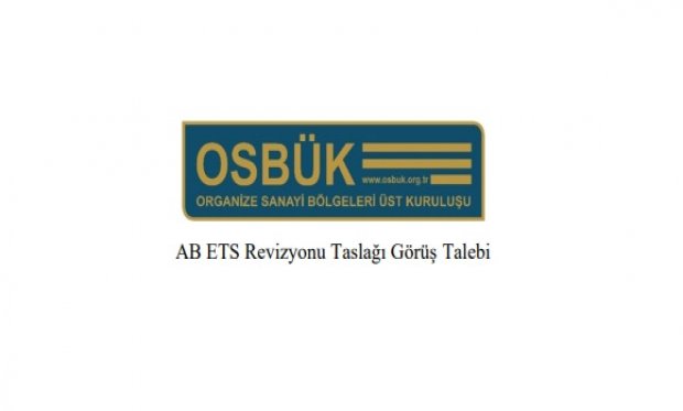 AB ETS Revizyonu Taslağı Görüş Talebi Hakkında