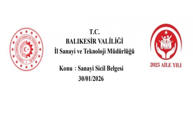 Sanayi Sicil Belgesi